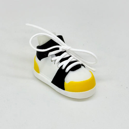 Yellow/Black & White Shoe Pair