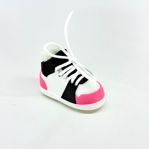 Pink/Black & White Shoe Pair