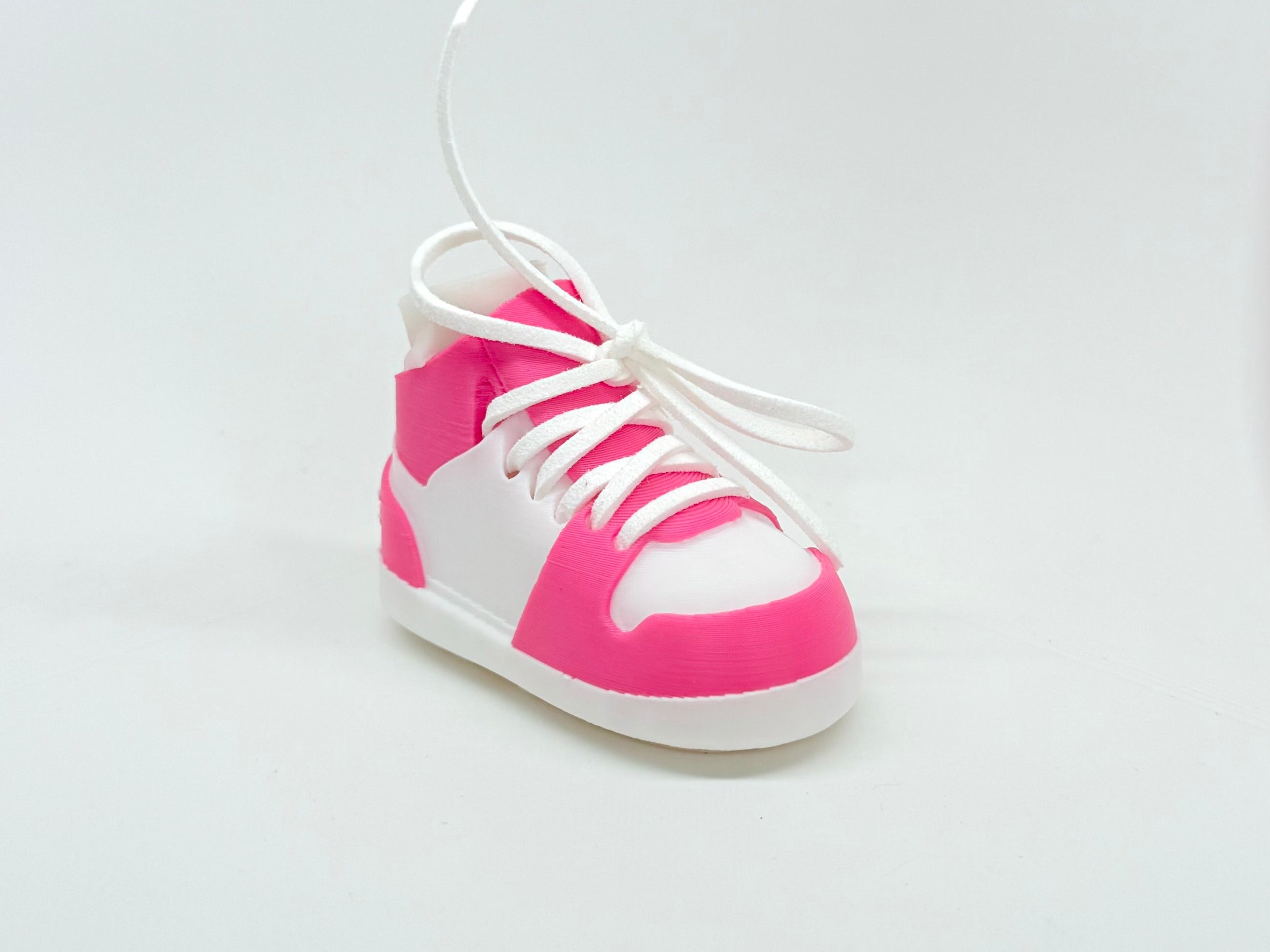 Pink &amp; White Golf Bag Stand Shoes
