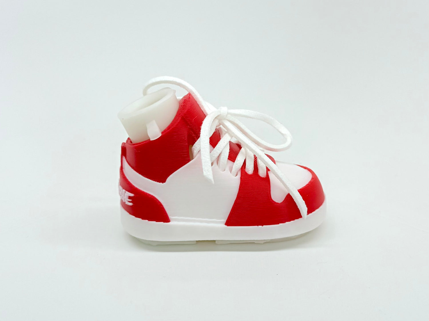 Red &amp; White Golf Bag Stand Shoes