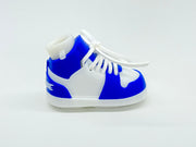 Blue & White Golf Bag Stand Shoes