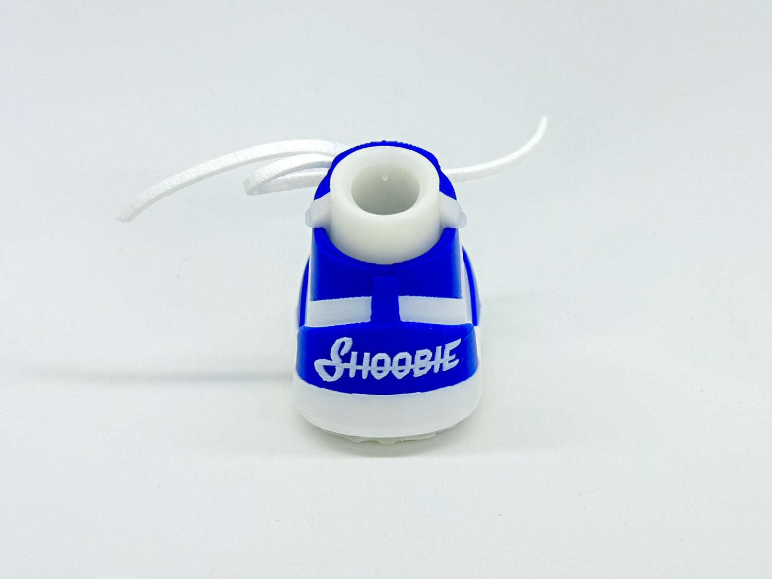 Blue &amp; White Golf Bag Stand Shoes