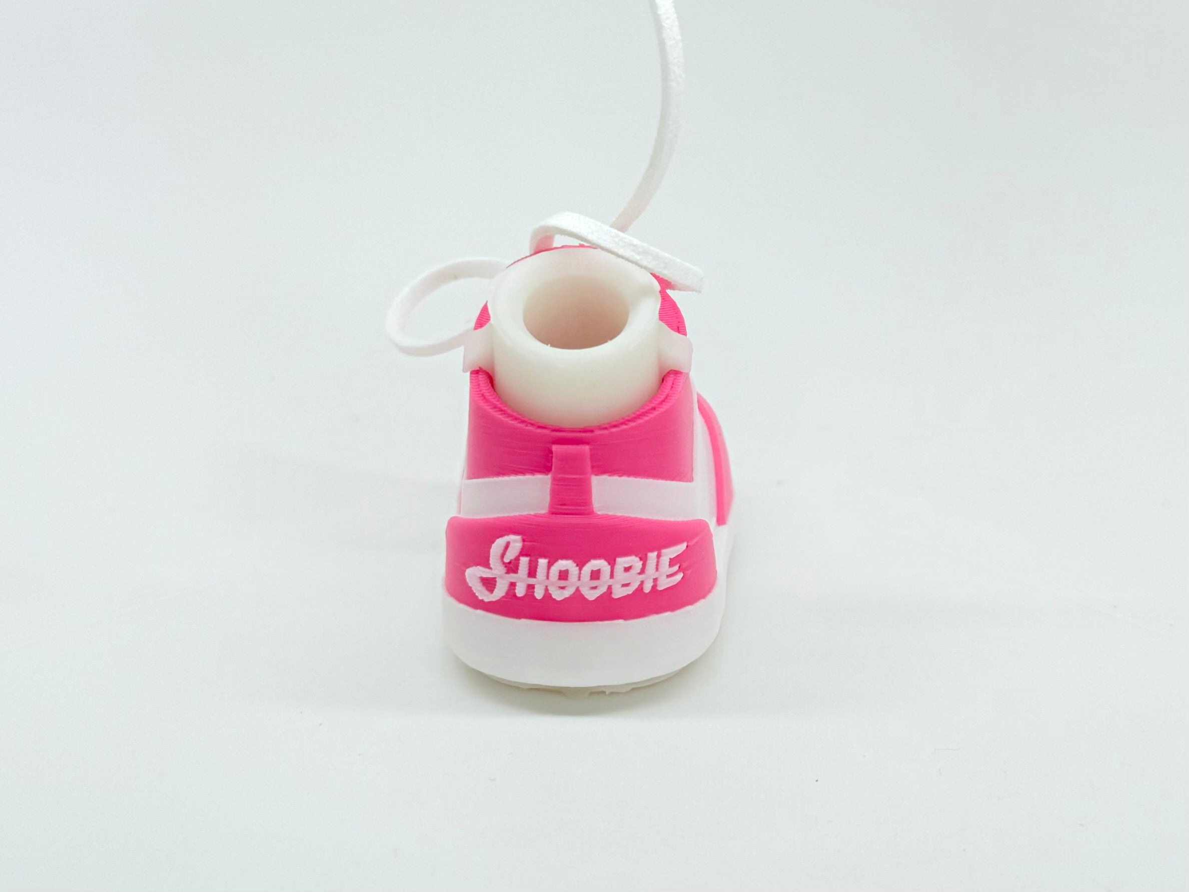 Pink &amp; White Golf Bag Stand Shoes