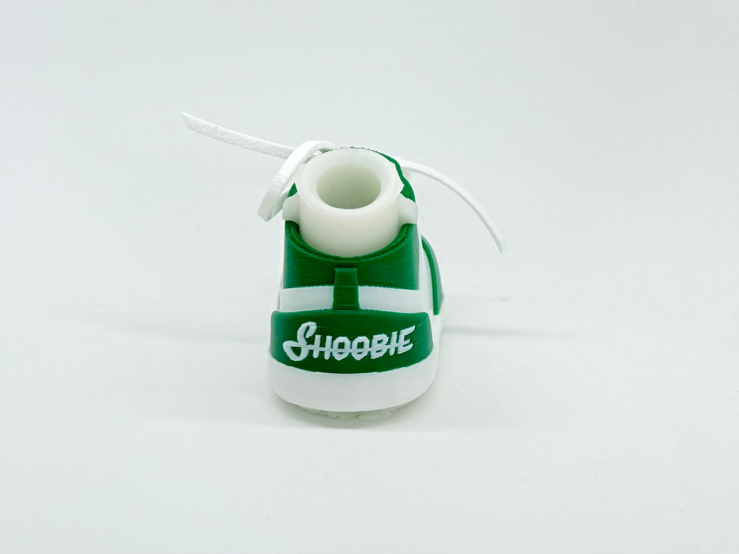 Green &amp; White Golf Bag Stand Shoes