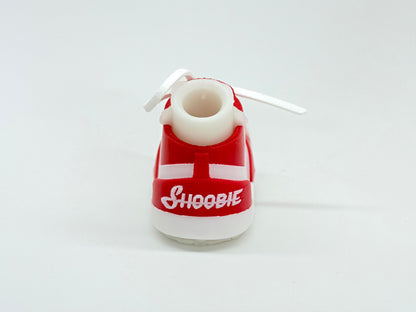 Red &amp; White Golf Bag Stand Shoes