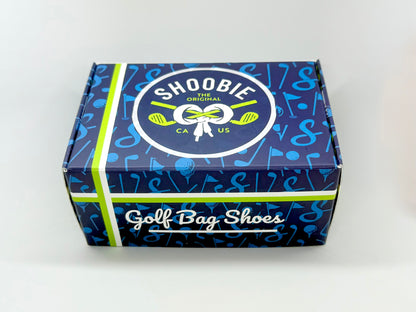 Red &amp; White Golf Bag Stand Shoes