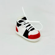 Red/Black & White Golf Bag Stand Shoes