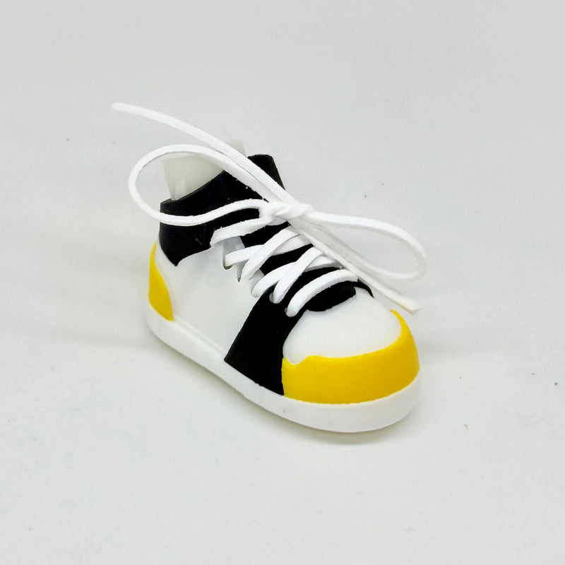 Yellow/Black & White Golf Bag Stand Shoes