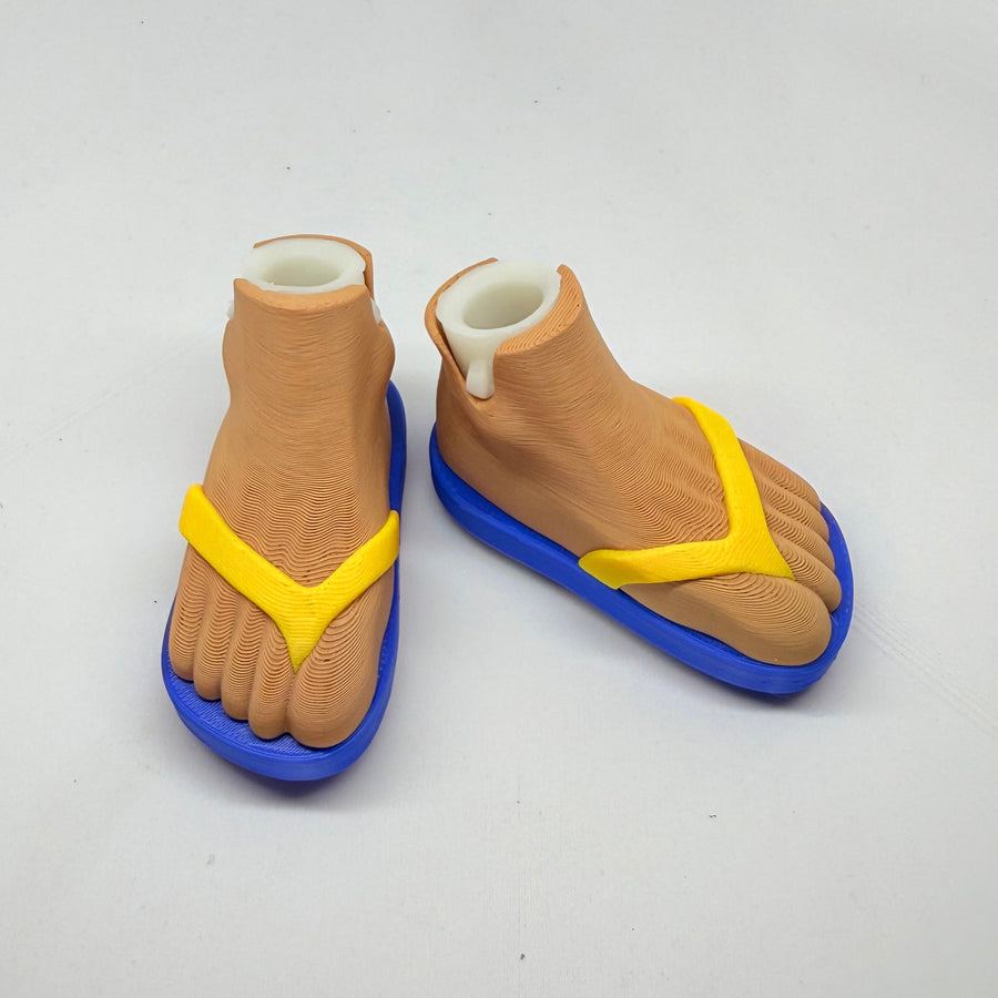 Blue Sandal Pair