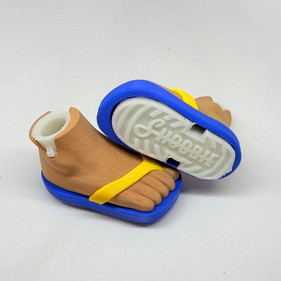 Blue Sandal Pair