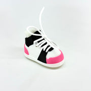 Pink/Black & White Golf Bag Stand Shoes