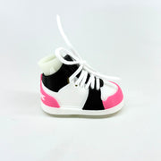 Pink/Black & White Golf Bag Stand Shoes