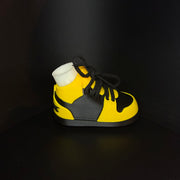 Yellow & Black Golf Bag Stand Shoes