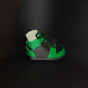Green & Black Golf Bag Stand Shoes