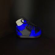 Blue & Black Golf Bag Stand Shoes