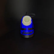 Blue & Black Golf Bag Stand Shoes