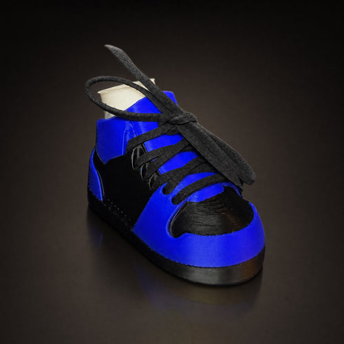Blue & Black Shoe Pair