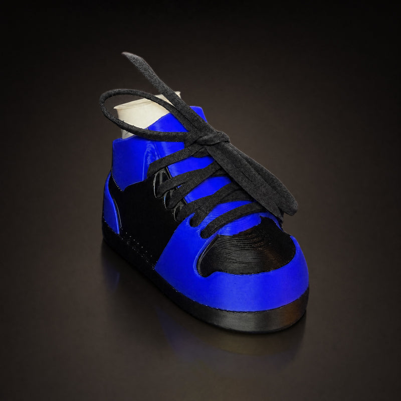Blue & Black Shoe Pair