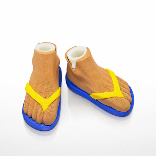 Blue Sandal Pair