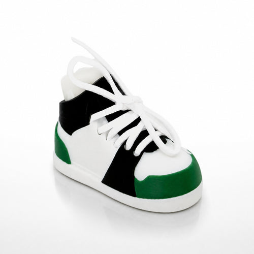 Green/Black & White Shoe Pair