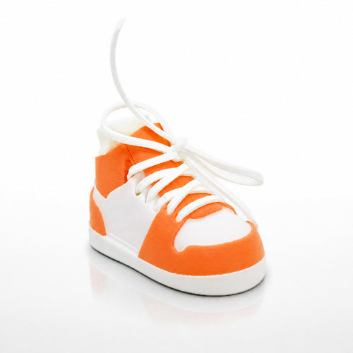 Orange & White Shoe Pair