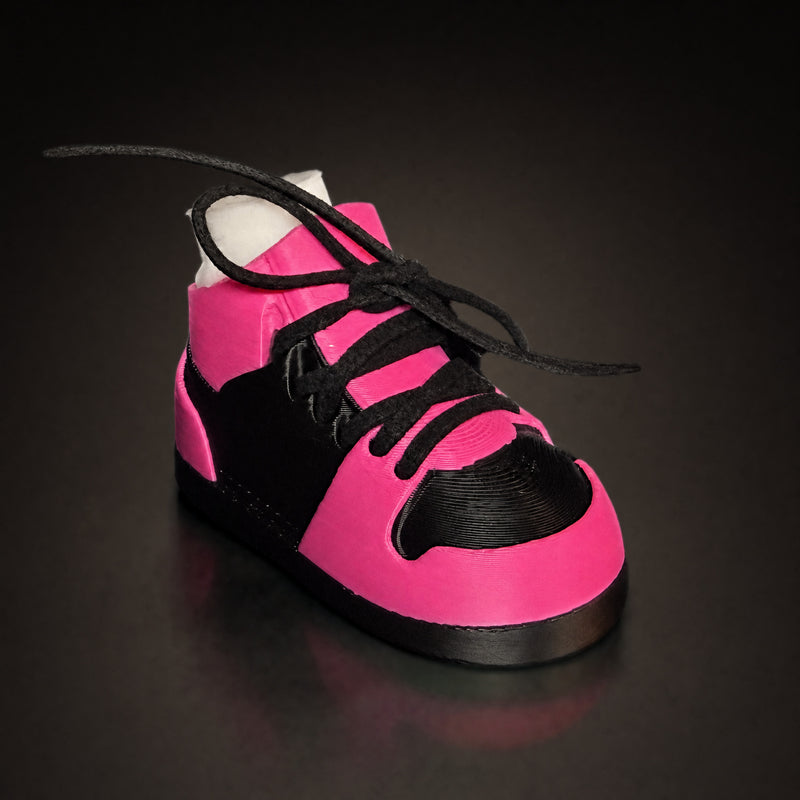 Pink & Black Shoe Pair