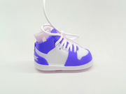 Purple & White Golf Bag Stand Shoes