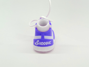 Purple & White Golf Bag Stand Shoes