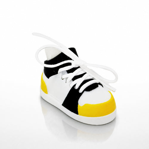 Yellow/Black & White Shoe Pair