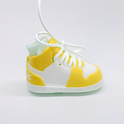Yellow & White Golf Bag Stand Shoes